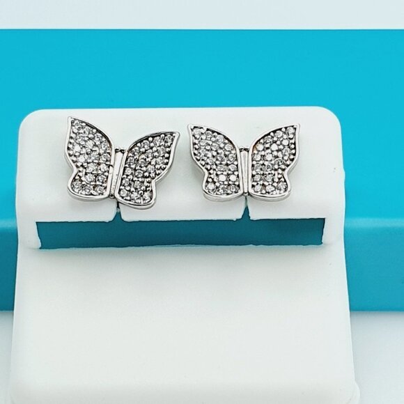 "925 Sterling Silver CZ Beautiful Earrings for Women, 1USPAR4239 - Picture 4 of 11